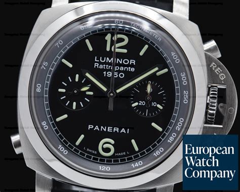 Panerai Luminor 44mm 1950 Chronograph Rattrapante SS